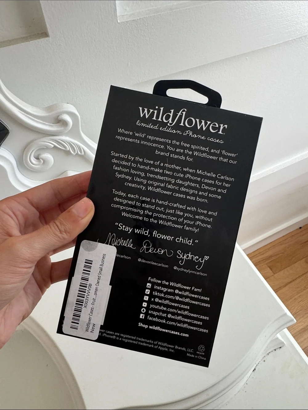 Wildflowers iPhone 15 Pro Case - Fruit Tart